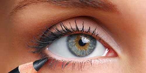 Как красить глаза чёрные