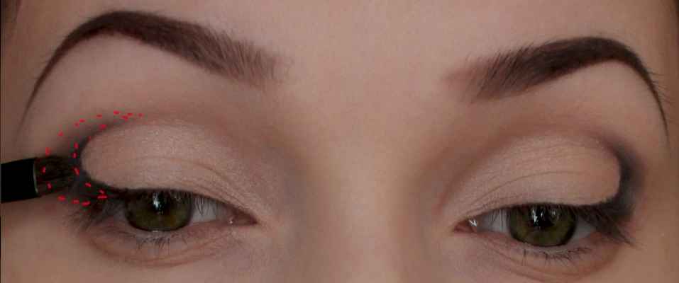 Видео нанесение макияжа на глаза