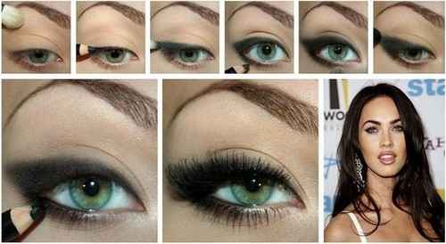 Как делать макияж для глаз голубых