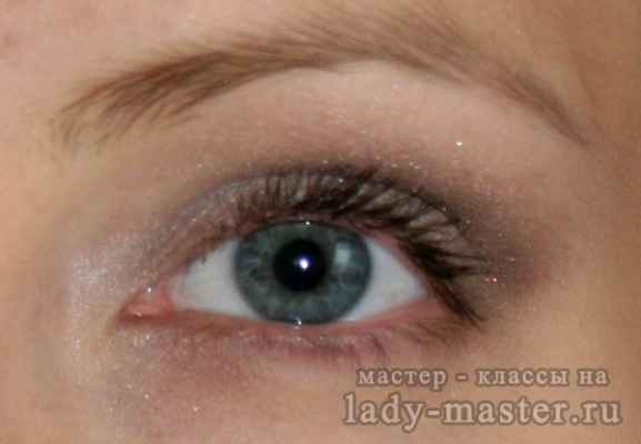 Дневной макияж для голубых глаз мастер класс