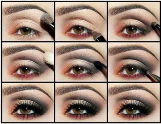 Как правильно делать макияж глаз поэтапно фото с описанием