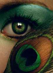 Макияж для подчеркивания зеленых глаз