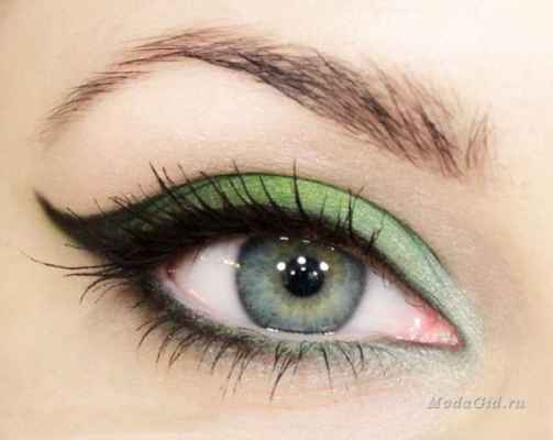 Макияж для серо зеленых глаз мастер класс