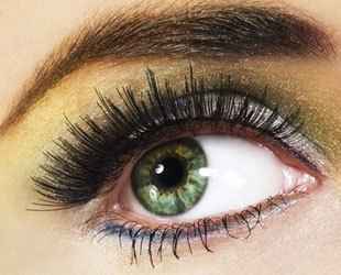 Как красить глаза болотного цвета