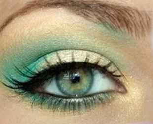 Как красить глаза болотного цвета