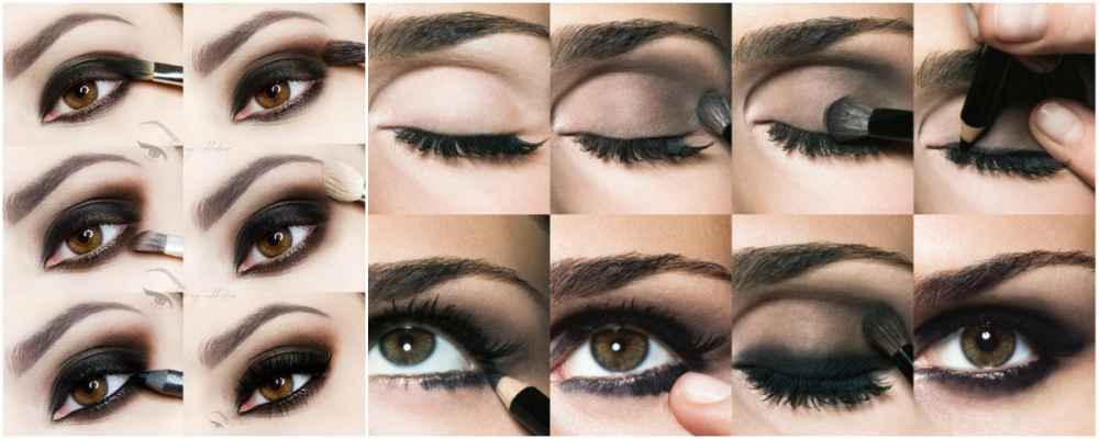 Как правильно наносить тени макияж глаз