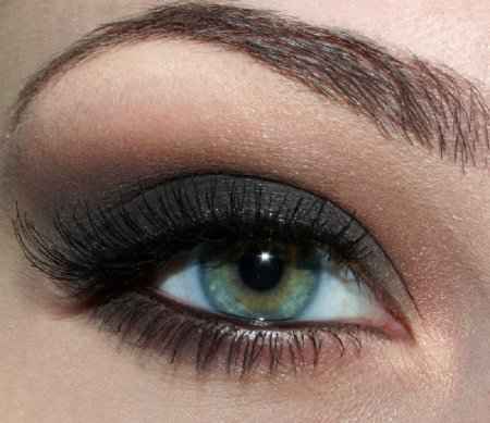 Как правильно наносить тени макияж глаз