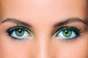 Макияж для больших зеленых глаз фото