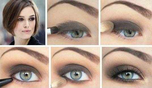 Как правильно сделать макияж для зеленых глаз поэтапно фото
