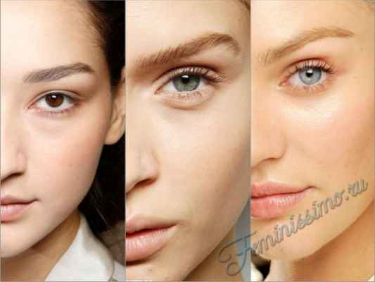 Естественный макияж для карих глаз пошагово фото на каждый день