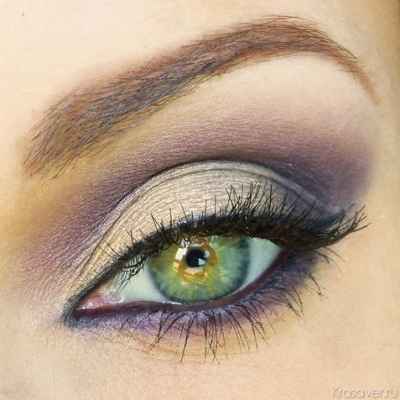 Как красить глаза тенями зеленые глаза