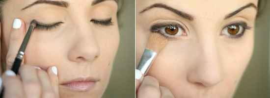 Как нанести макияж чтобы увеличить глаза