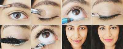 Как правильно наносить макияж на большие глаза