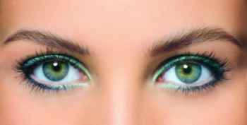 Макияж для серо зелёных глаз и русых волос