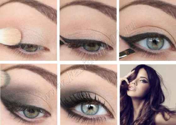 Как сделать красивый макияж для зеленых глаз в домашних условиях фото
