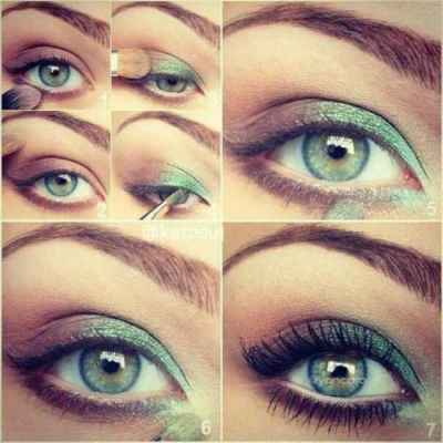Как сделать красивый макияж для зеленых глаз в домашних условиях