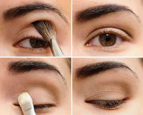Техника вечернего макияжа для карих глаз