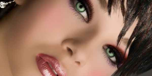 Видео макияжа для зелено карих глаз