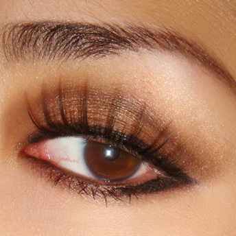 Как красить коричневыми тенями глаза