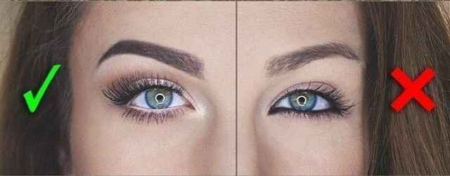 Как с помощью макияжа увеличить маленькие глаза видео