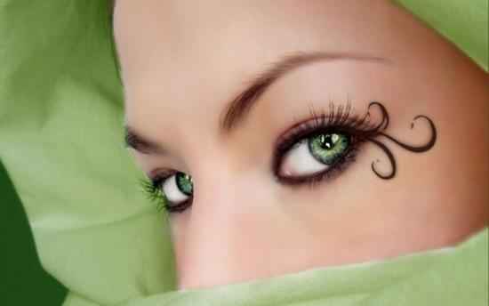 Макияж для зеленых глаз в домашних условиях пошаговое