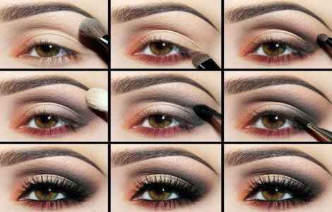 Как самой сделать вечерний макияж глаз