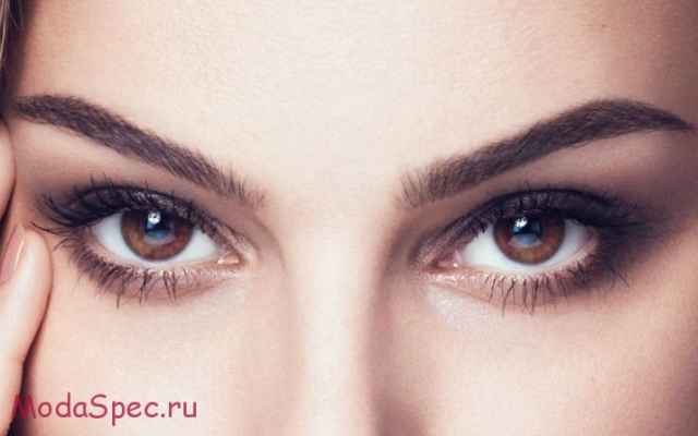 Дневной макияж для девушек с карими глазами