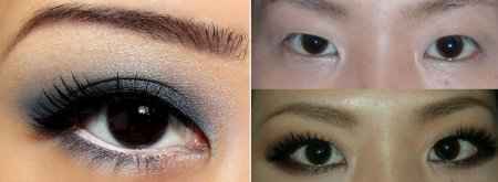 Ежедневный макияж для азиатских глаз