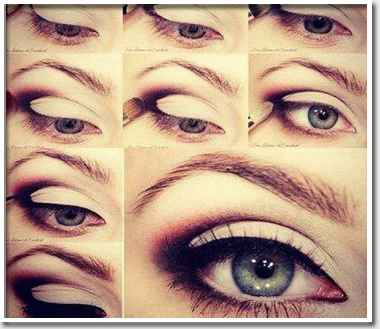 Способы коррекции глаз с помощью макияжа
