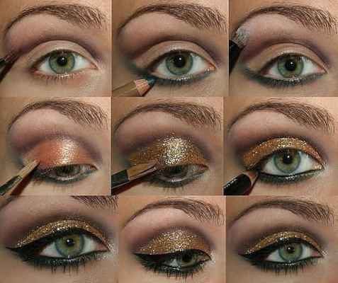 Как подчеркнуть глаза макияжем пошагово для начинающих