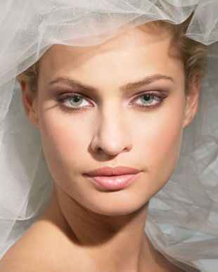 Свадебный макияж фото для шатенок для зеленых глаз