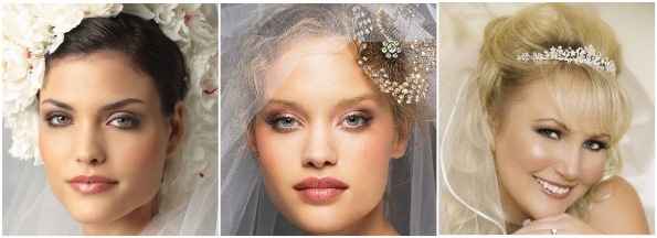 Свадебный макияж фото для шатенок для зеленых глаз