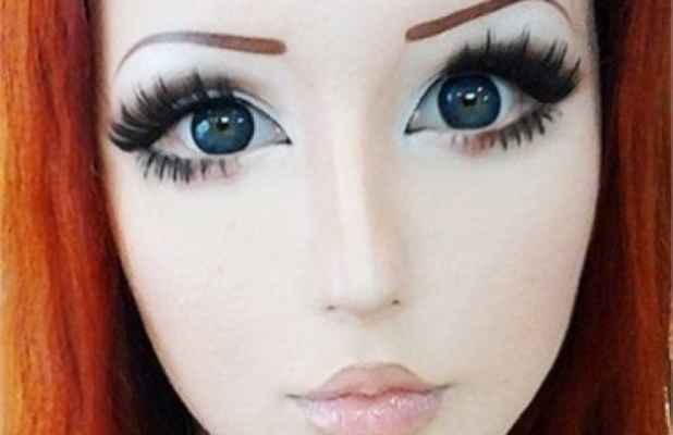 Кукольный макияж для карих глаз
