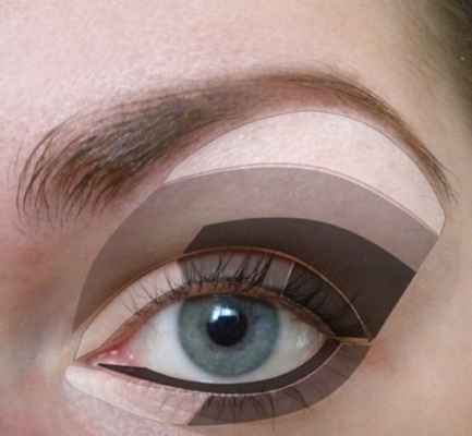 Легкий макияж увеличивающий глаза