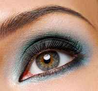Современный макияж для серых глаз